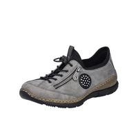 Rieker Femme N3268 Mocassin, Gris, 41 EU