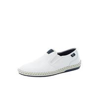 Rieker Homme B4551 Mocassin, Blanc, 46 EU