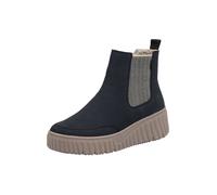 Rieker Chelsea Boots écru / bleu nuit, Taille 38