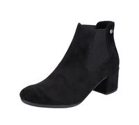Rieker Clover Womens Chelsea Boots 41 Medium Black Micro