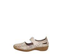 Rieker - Compensées Sportief - Femme - Chaussures - Beige - Taille: 42 EU