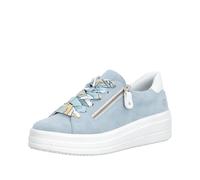 Rieker D1c06 Baskets Basses pour Femme, Bleu, 41 EU