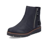 Rieker Bottines pour femme 44950 – Semelle lâche – Noir 00. Taille 40 EU