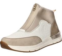 Rieker Damen Ankle Boots Beige Textile Synthétique Mix Taille : 43
