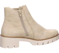 Rieker Damen Chelsea Boot Bottine à élastiques, semelle profilée X5772, Taille:40 EU, Couleur:Beige