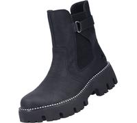 Rieker Damen Chelsea Boot Profilsole Bottines décoratives Y3380, Taille:38 EU, Couleur:Noir