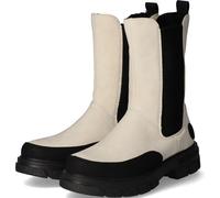 Rieker Damen Chelsea Boot Stiefelette trendy Color Blocking Profilsole Z9170, Taille:41 EU, Couleur:Beige