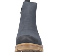Rieker Damen Chelsea Boot warm featuring Stiefe Stretch Blockabsatz 73250, Taille:41 EU, Couleur:Bleu