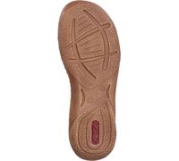 Rieker Damen Sandale étroite souple tons bleus élastique semelle RIRICON V2875, Taille:37 EU, Couleur:Bleu