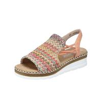 Rieker Sandales V1241-90 pour femme Multicolore Taille 43