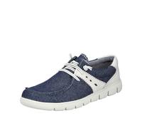 Rieker Damen Schnürhalbschuhe 44000-14 Blau GR. 41
