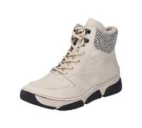 Rieker Damen Schnürstiefel 45955-60 Beige GR. 38