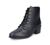 Rieker Damen Schnürstiefeletten 73930, Frauen Stiefeletten,schnürboots,reißverschluss,Boots,Stiefel,Bootee,Booties,Schwarz (00),36 EU / 3.5 UK