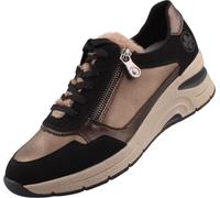 Rieker Damen Sneaker, autre(noirbronzeantikfang (90)), t. 40