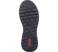 Rieker Damen Sneaker MemoCup Muster weit sportif M4903, Taille:42 EU, Couleur:Noir