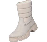 Rieker Damen Stiefelette Chunky Boots Doublure chaude tige surpiquée 74670, Taille:37 EU, Couleur:Beige