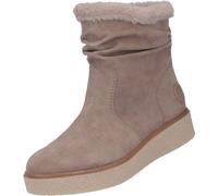 Rieker Damen Stiefelette Leder Raffung dicke Sohle Warmfutter Y0070, Taille:42 EU, Couleur:Marron