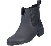Rieker Damen Stiefelette Warmfutter Gummistiefel Stretcheinsätze matt P8260, Taille:40 EU, Couleur:Noir