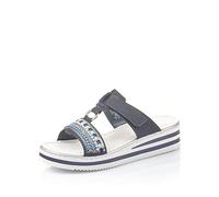 Rieker Damen V02M6 Sandalen, Sandale Femme, Bleu, 42 EU