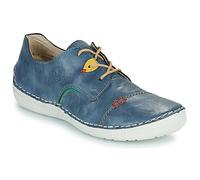 Rieker Derbies 52528-14 in Bleu 39