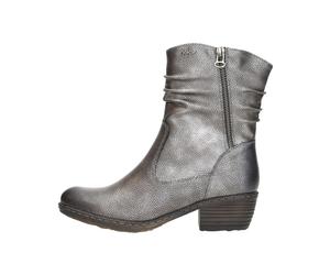 Rieker - Enkellaarsjes Hak - Femme - Chaussures - Gris - Taille: 39 EU