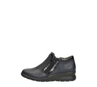 Rieker - Enkellaarsjes Plat - Femme - Chaussures - Bleu - Taille: 40 EU