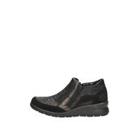 Rieker - Enkellaarsjes Plat - Femme - Chaussures - Noir - Taille: 36 EU
