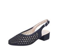 Rieker Escarpins à Bride 47074 pour Femme, Bleu, 37 EU