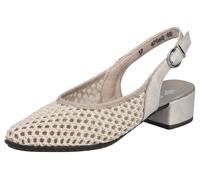 Rieker Chaussures pour femme à brides 47060, Escarpins à talons pour femme, Beige 60., 38 EU