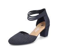 Rieker Escarpins Femme 41050, Pointure:38 EU, La Couleur:Bleu