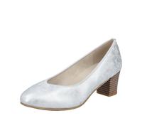 Rieker Escarpins Femme 44650, Pointure:39 EU, La Couleur:Argent