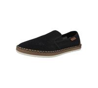 Rieker Espadrilles marron / noir, Taille 44