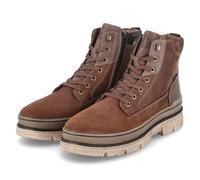 Rieker Evolution Bottes d'hiver/bottes à lacets pour hommes Marron mélange de cuir et de synthétique - imperméable, respirant, isolant Taille : 44