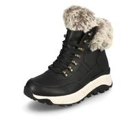 Rieker - Bottes d'hiver femme W0063 - semelle amovible, hydrophobe, riekerTEX - Noir 39 EU