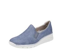 Rieker Fall Womens Shoes 41 EU Light Blue Nubuck