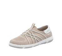 Rieker Femme 42450 Mocassin, Beige, 37 EU