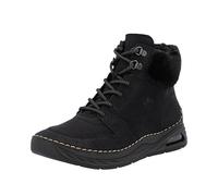 Rieker Femme 44555 Bottes à Lacets, Noir, 37 EU