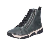 Rieker Femme 45920 Bottes à Lacets, Vert, 42 EU