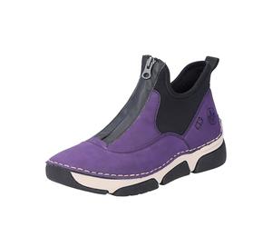 Rieker Femme 45953 Bottes Courtes, Rose, 41 EU