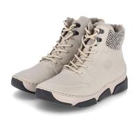 Rieker Femme 45955 Bottes à Lacets, Beige, 36 EU