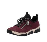 Rieker Femme 45973 Mocassin, Rouge, 40 EU