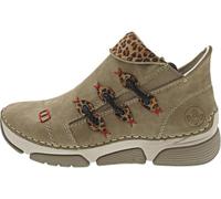 Rieker Femme 45983 Bottes Courtes, Beige, 42 EU