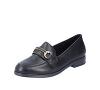 Rieker Femme 46262 Mocassin, Noir, 38 EU