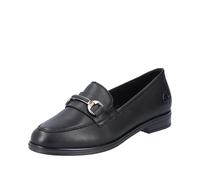 Rieker Femme 46262 Mocassin, Noir, 38 EU