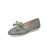 Rieker Femme 46886 Mocassin, Vert, 39 EU