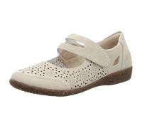 Rieker Femme 47675 Ballerine, Beige, 37 EU