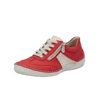 Rieker Femme 52521 Chaussures à Lacets, Rouge, 41 EU