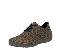 Rieker Femme 52528 Chaussures à Lacets, Multicolore, 36 EU