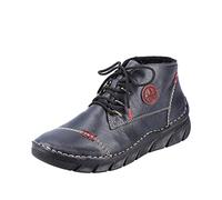 Rieker Femme 55002 Bottine, Bleu, 38 EU