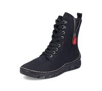 Rieker Femme 55014 Bottes à Lacets, Noir, 36 EU